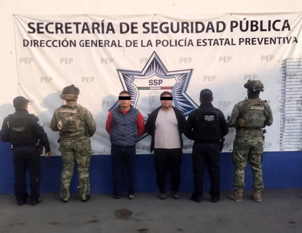 SSP y SEMAR detienen a dos hombres por transportar gas LP ilegal