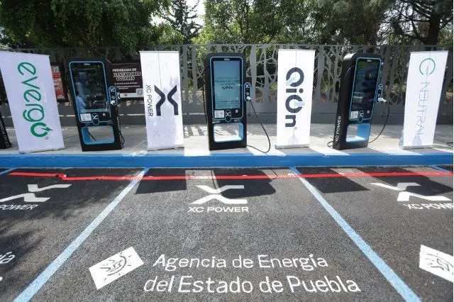 Puebla tiene 55 estaciones para vehículos eléctricos estaciones en 9 municipios