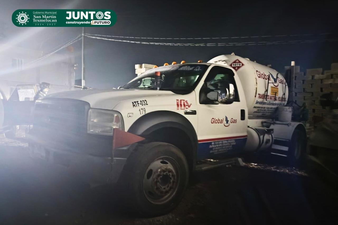 Autoridades aseguran vehículos y equipo usado para robo de gas en Tepatlaxco