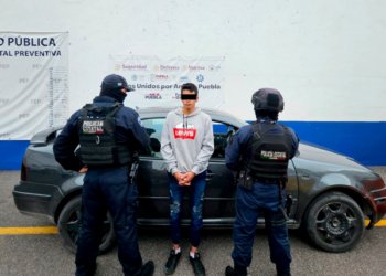 Capturan a hombre tras persecución en Periférico
