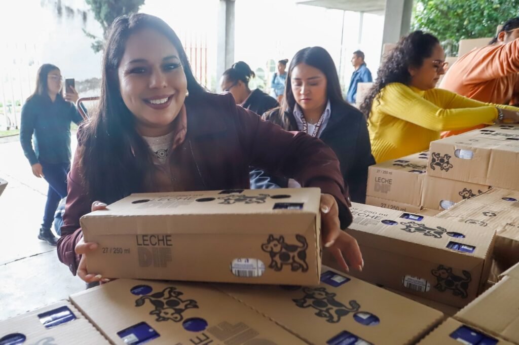 Gobierno de Tonantzin Fernández impulsa educación y nutrición infantil en San Pedro Cholula