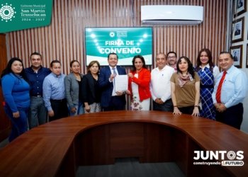 Texmelucan fortalece alianza con empresarios de COPARMEX y CANACO
