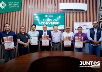 Juan Manuel Alonso firmó convenio con el IPAM