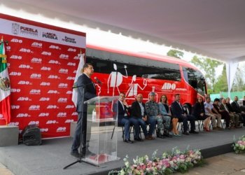 ADO impulsa la movilidad en Puebla con nuevas unidades de transporte