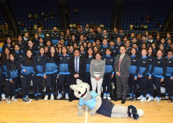 Abandera Rectora Lilia Cedillo a la delegación BUAP para los Juegos Deportivos Nacionales Escolares 2025