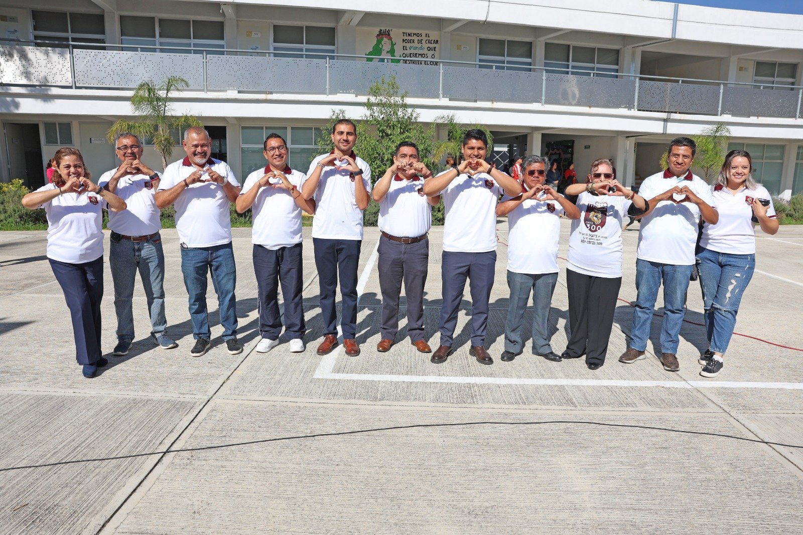 Cuautlancingo da la bienvenida a la primera generación del CBTIS 300 en San Lorenzo Almecatla