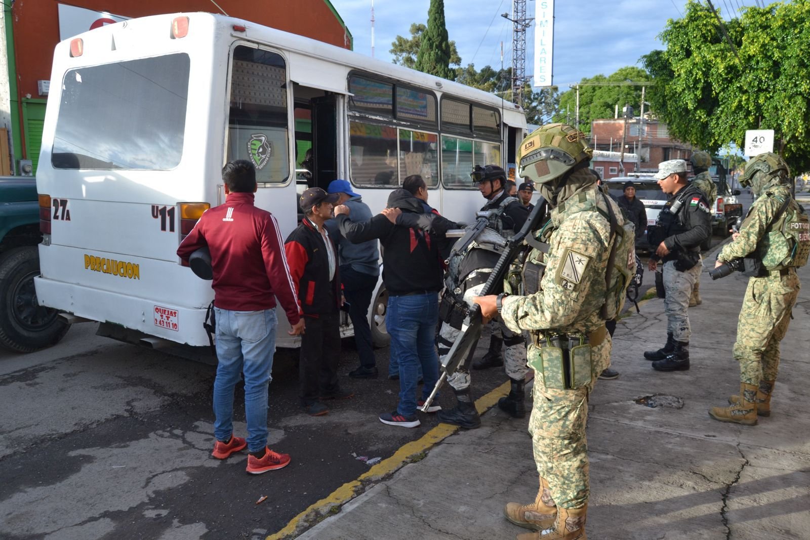 Gobierno de Puebla refuerza seguridad en transporte y zonas clave de la capital
