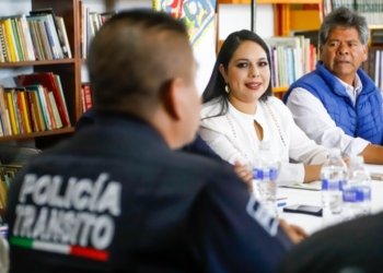 Tonantzin Fernández reafirma su compromiso con la seguridad en San Agustín Calvario