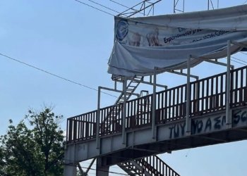 Muere trabajador tras caer de un puente peatonal de Tehuacán