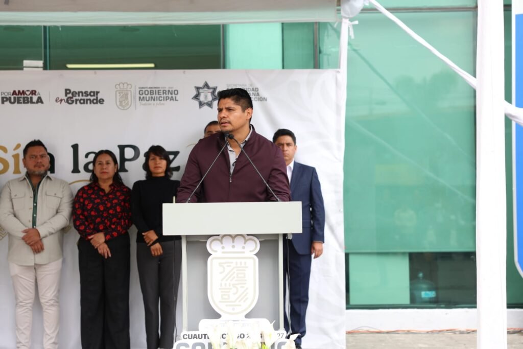 Omar Muñoz lanza campaña de canje de armas en Cuautlancingo 2025