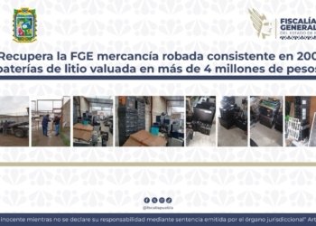 200 baterías de litio valuadas en más de 4 millones de pesos son recuperadas en ‘Santa Mago’ en la capital poblana