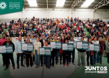 Texmelucan fortalece el acceso al agua con entrega de más de 550 tinacos