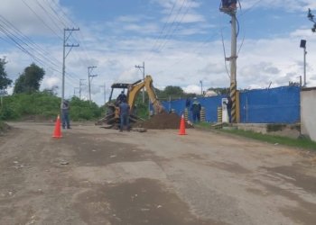 Huejotzingo renueva drenaje principal para frenar contaminación