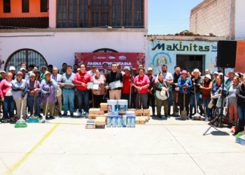 Huejotzingo renueva imagen urbana con faenas comunitarias en barrios históricos