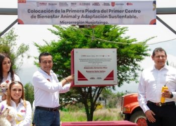 Huejotzingo inicia construcción del primer Centro Regional de Bienestar Animal