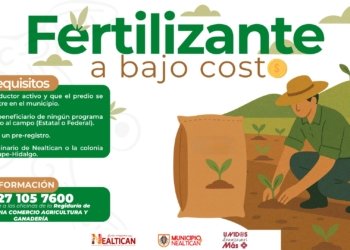 Abren pre-registro para fertilizante a bajo costo en Nealtican