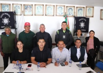 Coordinación, Denuncia y más Vigilancia: Ejes acordados en Mesa de Seguridad en San Cosme Texintla