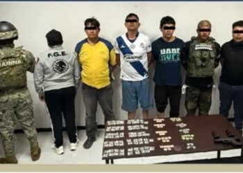 Detienen en Puebla a cinco presuntos integrantes de “La Barredora”; operaban desde una casa en Santa Lucía