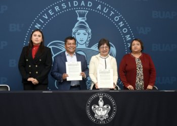Encabeza la Rectora Lilia Cedillo Ramírez convenio de colaboración con la Secretaría de Infraestructura estatal