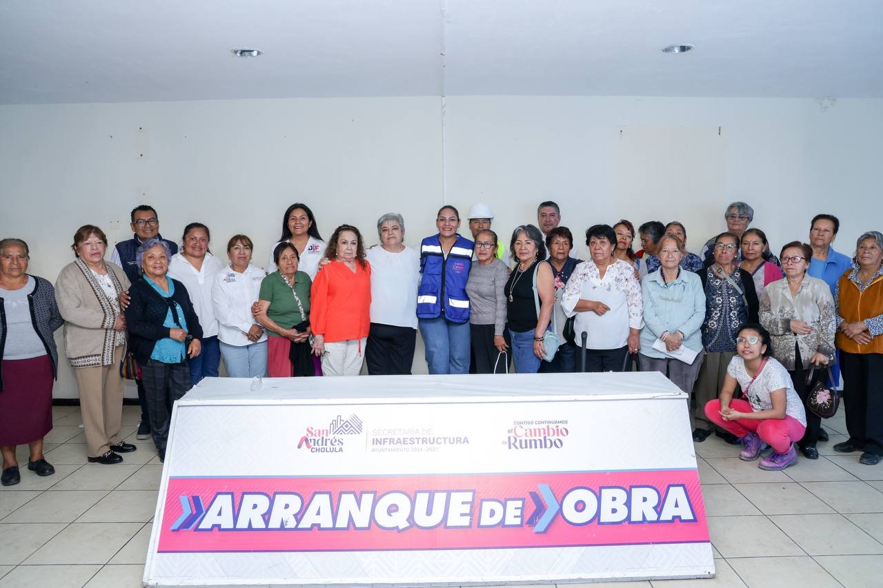 Inicia ayuntamiento de San Andrés Cholula rehabilitación de «Casa de día»