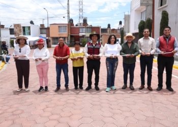 Omar Muñoz cumple su palabra de mejorar las vialidades de Cuautlancingo
