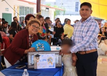 Preside Tere Alfaro clausuras de los CAIC de Cuautlancingo
