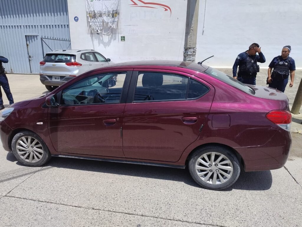 SSCyPC de Cuautlancingo detiene a un hombre por detentación de vehículo