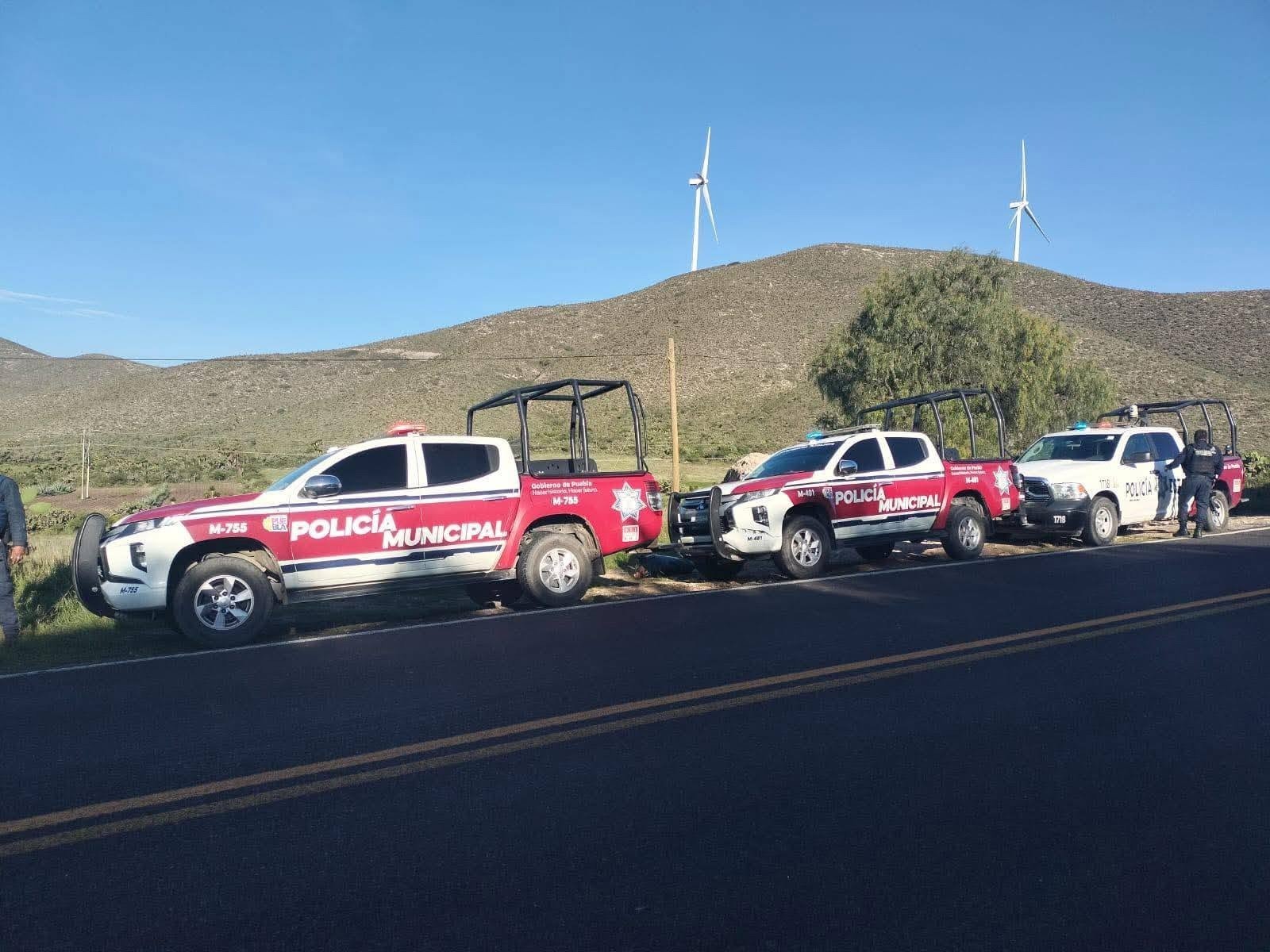 Localizan bolsas con restos humanos en la carretera Azumbilla - Esperanza