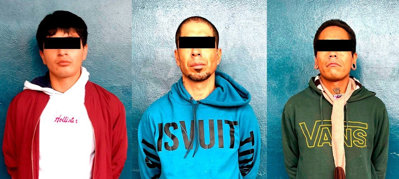 SSP y Marina detienen a tres hombres con cartuchos militares en Puebla