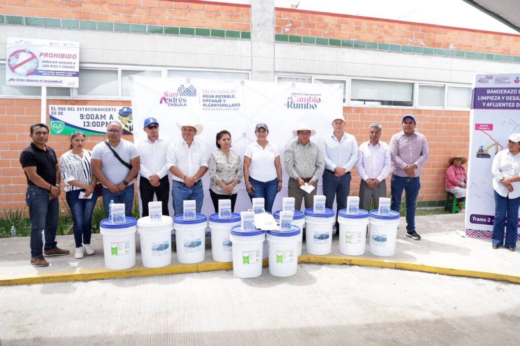 San Andrés Cholula refuerza medidas para prevenir inundaciones y focos de infección