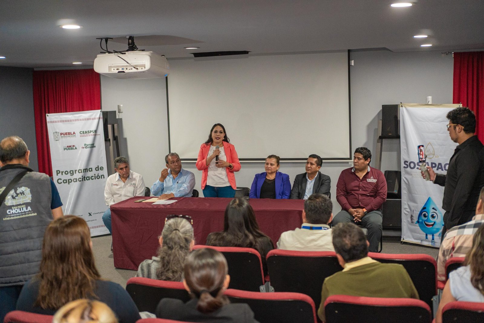 San Pedro Cholula fue sede del curso estatal sobre indicadores de gestión en organismos operadores de agua