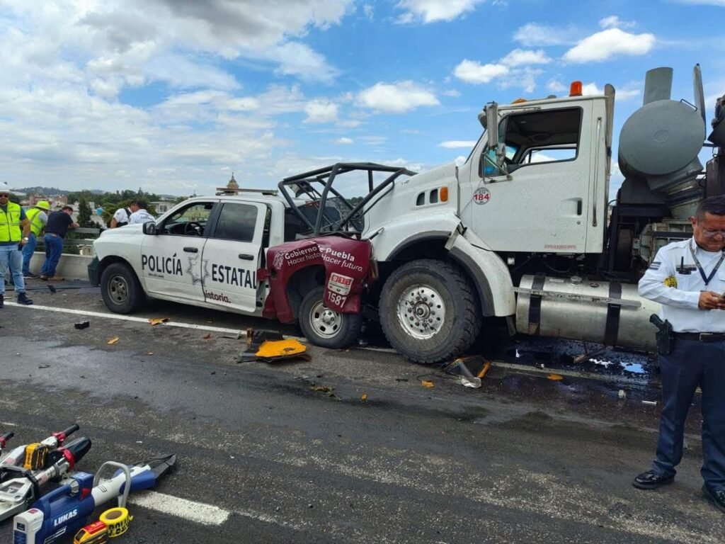 Trágico accidente en la México-Puebla