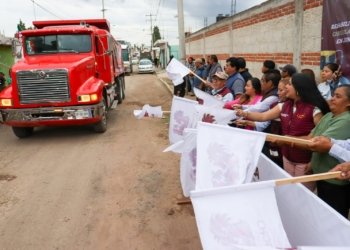 “En San Pedro Cholula, todas las juntas auxiliares serán beneficiadas con obra pública”: Tonantzin Fernández