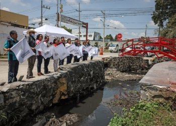 Omar Muñoz da inicio a programa de mantenimiento de canales pluviales