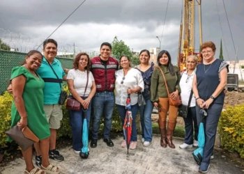 Omar Muñoz encabeza perforación de pozo en Sanctorum