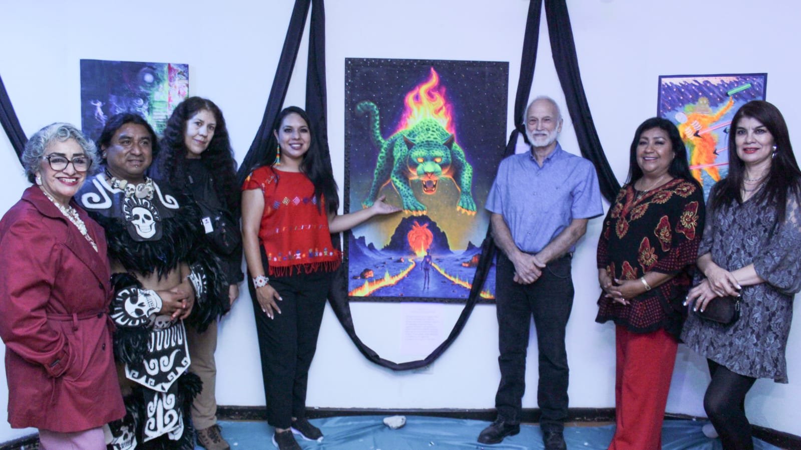 Tonantzin Fernández inaugura el Corredor de Ofrendas en el Complejo Cultural