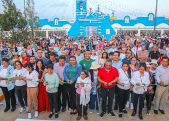 Roberto Solís recupera espacios para familias: entrega parque rehabilitado en San Mateo Capultitlán